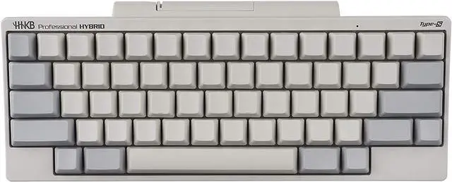 Main image of Fujitsu Happy Hacking Keyboard Professional Hybrid Type-S (Compact, White, 45G, Blank Keycaps, Silent Keys) (CG01000-297101)