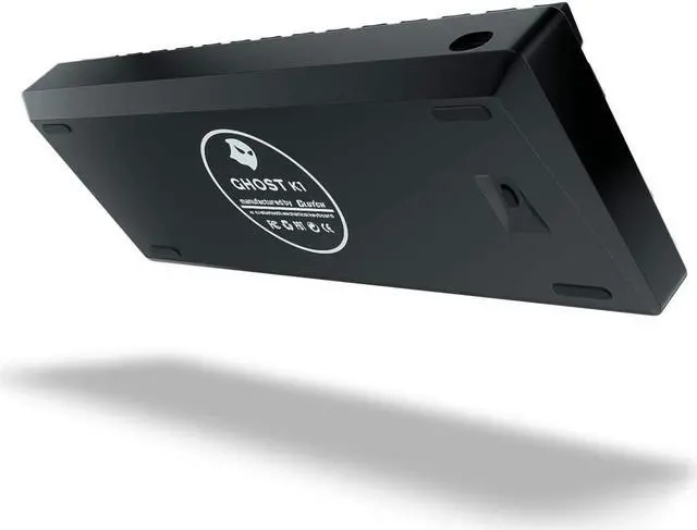 Alt view image 3 of 7 - Ghost K1 - Wireless Keyboard Black Cherry MX Blue (Click)