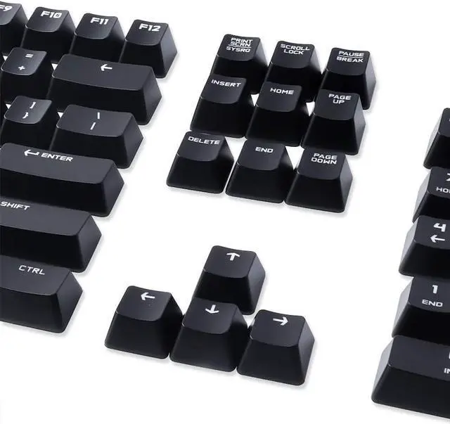 Alt view image 4 of 7 - HUYUN A Full Set 104-key keycaps Replacement for logitech G610 Mechanical Keyboard