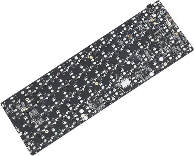 Alt view image 6 of 7 - Skyloong 64 GK64 GK64x RGB Hot Swap Programmable Wired Case PCB Plate Cherry MX Keyboard DIY kit Replacable Space