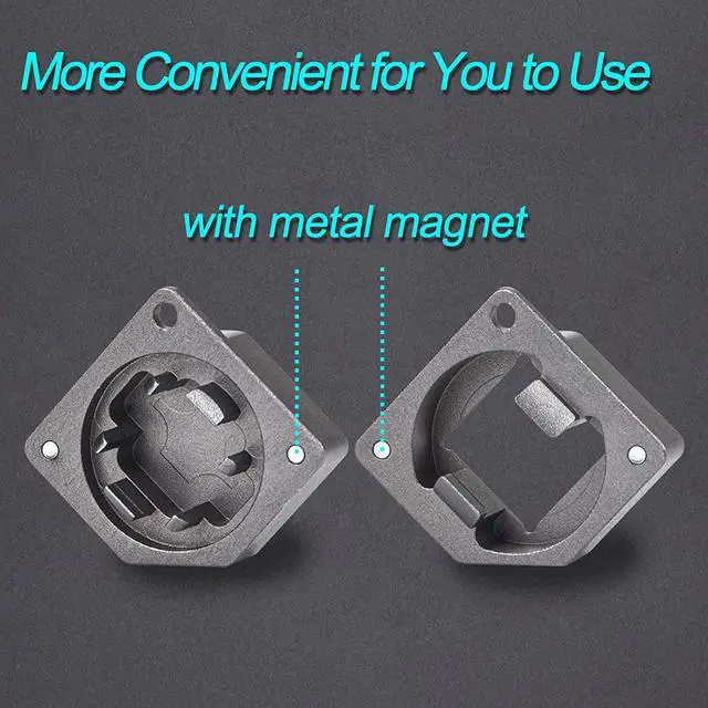 Alt view image 6 of 7 - New Fashion Kingdom Aluminum Alloy Switch Opener Switch Tester Mechanical Keyboard Keycaps Lubricate Aluminum for Cherry Gateron and Kailh switches with Metal Magnet - Gray