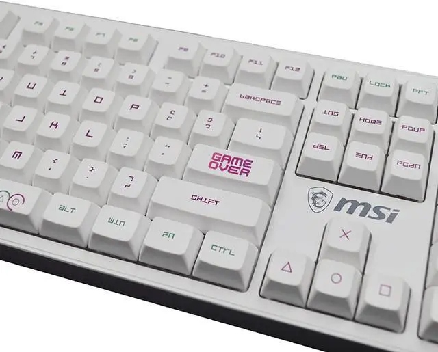 Alt view image 3 of 6 - 104 Keycaps PBT XDA DSA Thermal Sublimation Process Mechanical Keyboard Keycaps for Gateron Cherry MX RGB Switches