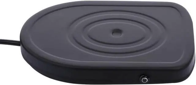 Alt view image 4 of 7 - OLLGEN Metal USB Single Foot Control Action Switch Pedal Free Driver HID for Keyboard Mouse Game PC Laptop (Black)