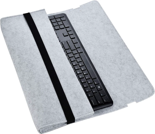 Alt view image 5 of 5 - WESAPPINC Keyboard Sleeve Travel Bag Dust cover for Full-Size Mechanical and Standard Gaming Esports Keyboards (L(104/108 key up to 17.7inch))