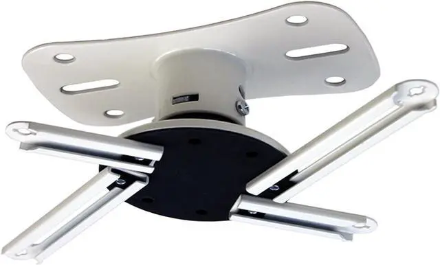 Main image of P101W Universal Projector Ceiling Mount | Solid Steel Construction | Easy to Install | White