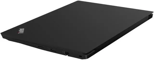 Alt view image 2 of 6 - Lenovo ThinkPad E490 14" Core i3-8145U 8GB RAM 128GB SSD  2.1GHz(1366x768) BT WIN10 Pro Webcam BLACK