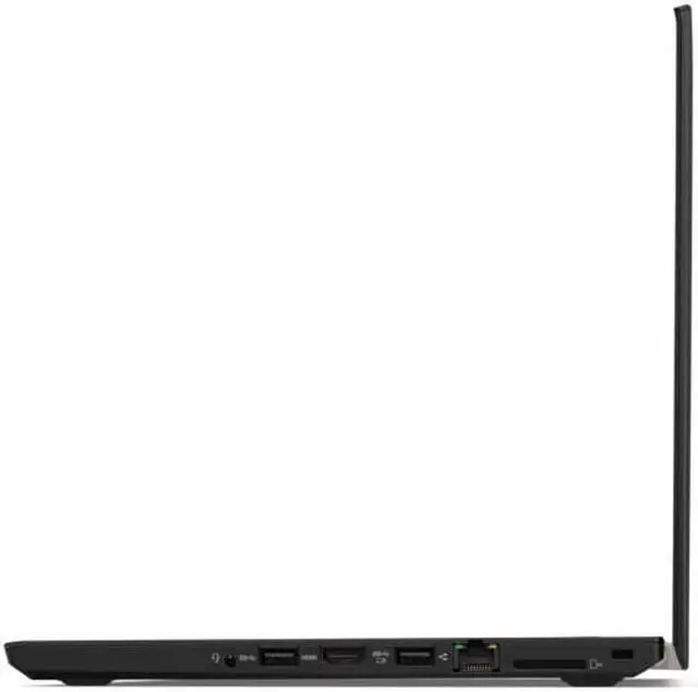 Alt view image 3 of 5 - Lenovo ThinkPad T480 14" (1920x1080) BT Core i5 7300U 8GB RAM 256GB SSD 2.6GHz WIN10 Pro Webcam BLACK