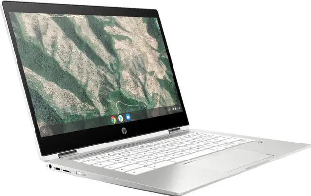 Alt view image 3 of 3 - HP Chromebook x360 14B-CA0023 14" (1366x768) TOUCHSCREEN BT Pentium Quad Core N5000 4GB RAM 64GB eMMC 1.1GHz CHROME OS Webcam