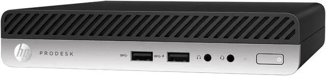 Alt view image 7 of 7 - HP ProDesk 400 G4 Mini Desktop Computer, Intel Six-Core i5-8500T, 8GB RAM, 256GB SSD, Windows 10 Pro (Renewed)