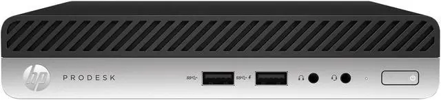 Alt view image 5 of 7 - HP ProDesk 400 G4 Mini Desktop Computer, Intel Six-Core i5-8500T, 8GB RAM, 256GB SSD, Windows 10 Pro (Renewed)