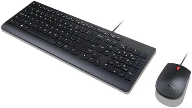 Alt view image 2 of 6 - Lenovo Essential Wired Combo Keyboard & Mouse Combo, Black