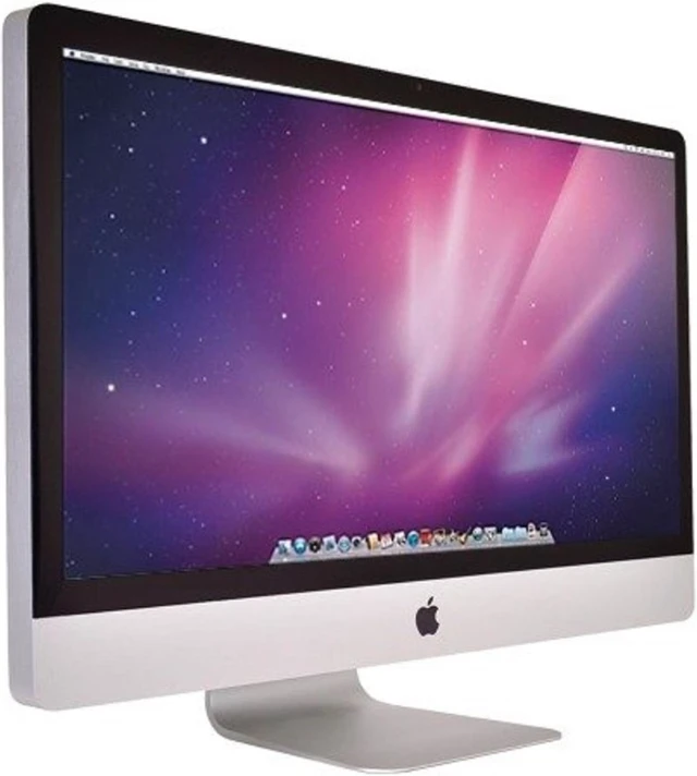 Alt view image 2 of 3 - Apple MD063LL/A 27" 4GB 1TB Intel Core i7-2600 X4 3.4GHz MacOSX, Silver