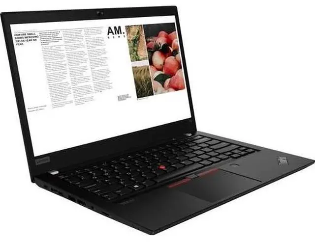 Alt view image 4 of 4 - Lenovo ThinkPad T14 Gen 1 14" 16GB 512GB SSD AMD Ryzen 5 Pro 4650U 2.10GHz WIN11P, Black