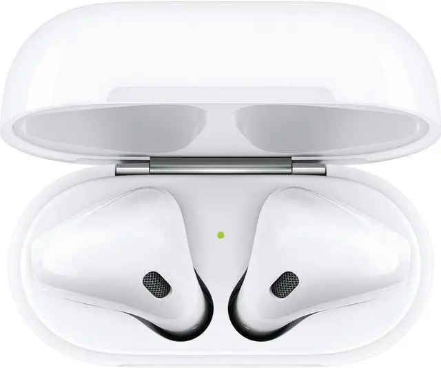 Alt view image 2 of 3 - Apple Airpods Gen 2 Bluetooth Wireless In-Ear Headphones, White