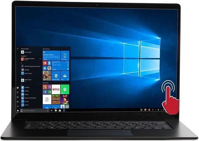 Main image of Microsoft Surface Laptop 3 15" Touch 16GB 512GB SSD AMD Ryzen 7 3780U 2.3GHz Win10H, Black