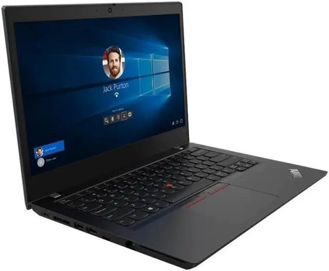 Alt view image 3 of 4 - Lenovo ThinkPad L14 14" 16GB 512GB SSD Core™ i5-10210U 1.6GHz Win10P, Black