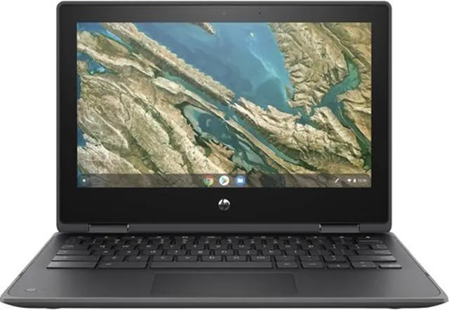 Main image of HP Chromebook x360 11 G3 EE 11.6" Touch 4GB 32GB eMMC Celeron® N4020 1.1GHz ChromeOS, Gray