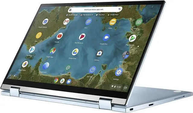 Alt view image 7 of 8 - ASUS Flip C433TA Chromebook, 14" FHD Touch Display, Intel Core m3-8100Y Upto 3.4GHz, 4GB RAM, 64GB eMMC, DisplayPort via USB-C, Card Reader, Wi-Fi, Bluetooth, Chrome OS (C433TA-AB31-CA)