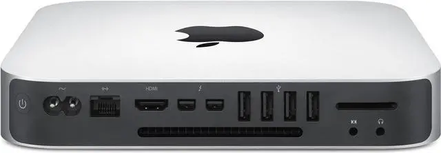 Alt view image 6 of 6 - Apple Mac Mini MGEM2LL/A 4GB 500GB Intel Core i5-4260U X2 1.4GHz, Silver