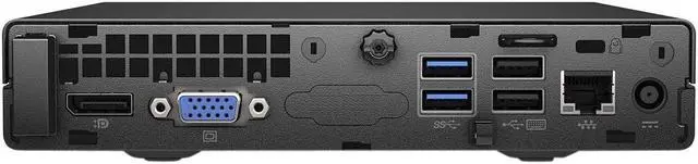 Alt view image 3 of 3 - HP EliteDesk 705-G3 Mini PC 8GB 500GB A10-8770E 2.8GHz Win10P, Black