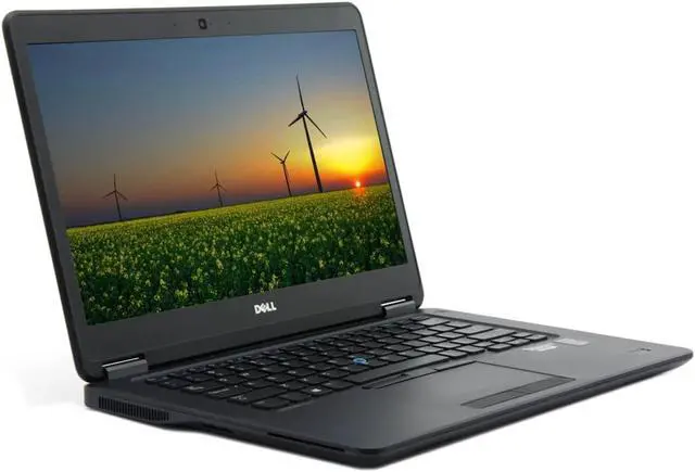 Alt view image 2 of 4 - Dell Latitude E7470 14" 8GB 128GB SSD Core i7-6600U 2.6GHz Win10P, Black