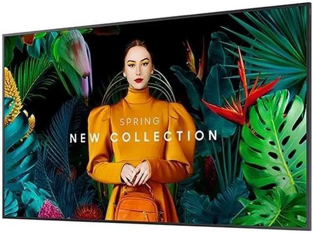 Alt view image 4 of 6 - Samsung QM43C QMC Series - 43" Class (42.5" viewable) LED-backlit LCD display - 4K - for digital signage
