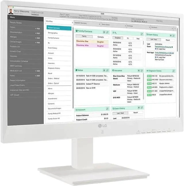 Alt view image 2 of 3 - LG Thin Client 24CN670IK6N 23.8" 4GB 16GB eMMC Celeron® J4105 1.5GHz Win10P, White