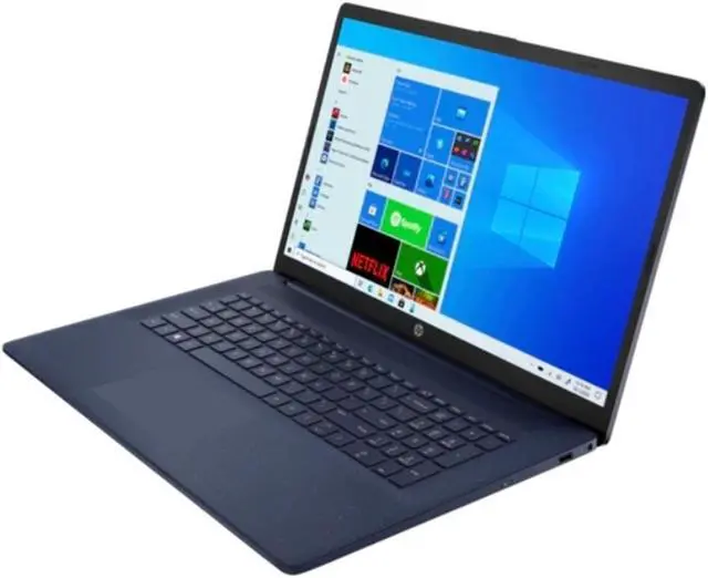 HP 17-cn0613ds Notebook 17.3'' FHD - Intel Celeron N4120, 4GB RAM, 128GB SSD, Win11 - Blu