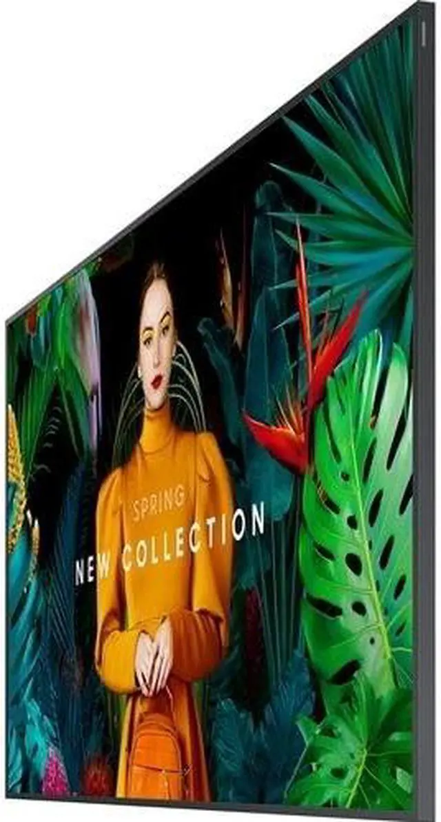 Alt view image 3 of 3 - Samsung QBC Series QB75C Black 75" 3840 x 2160 (4K) Commercial Display 4000:1
