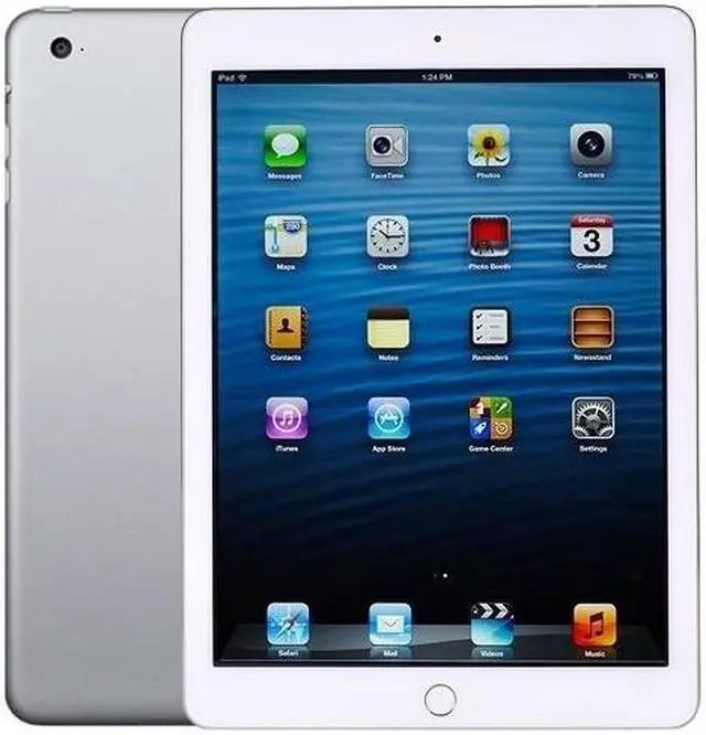 Alt view image 5 of 9 - Apple iPad Air 2 WiFi+Cellular (MH2N2LL/A) 64GB White/Silver
