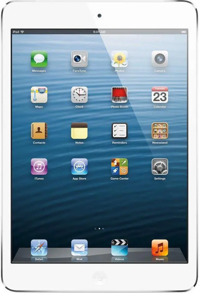 Alt view image 3 of 3 - Apple iPad mini MD543LL/A (16GB, Wi-Fi + Verizon 4G, White)
