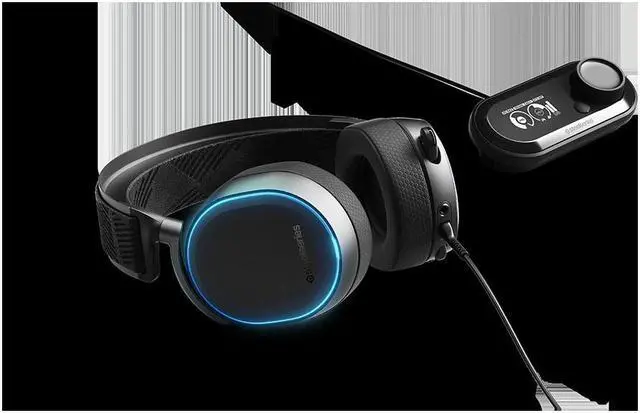 Alt view image 5 of 11 - SteelSeries 61453 Arctis Pro + GameDAC Hi-Res Gaming Headset - Black