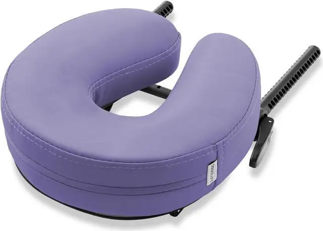 Alt view image 2 of 6 - Saloniture Adjustable Massage Table Face Cradle and Pillow 3" Foam - Lavender