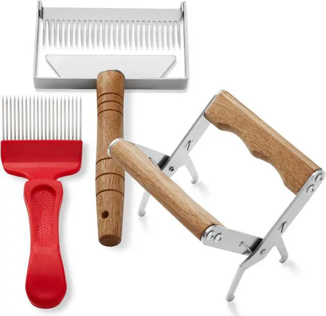 Alt view image 5 of 6 - Honey Keeper 12-Piece Beekeeping Tool Kit - Essential Starter Supplies for Beginner Beekeepers