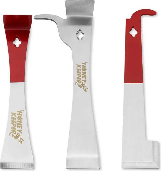 Alt view image 3 of 6 - Honey Keeper 12-Piece Beekeeping Tool Kit - Essential Starter Supplies for Beginner Beekeepers