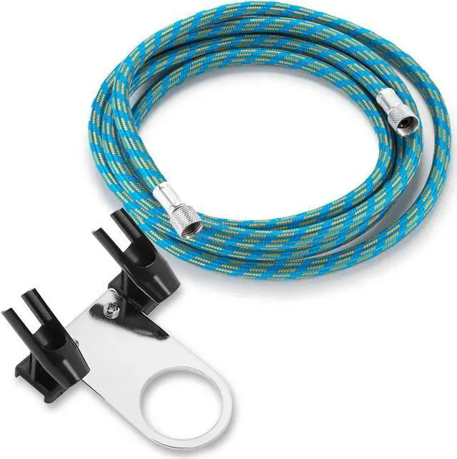 Alt view image 6 of 6 - PointZero Airbrush Dual Action Airbrush Kit with 3 Airbrushes