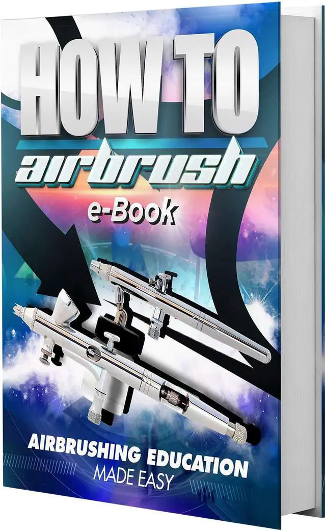 Alt view image 6 of 6 - PointZero Multi-purpose Dual-action Airbrush Set - Mini Compressor Kit