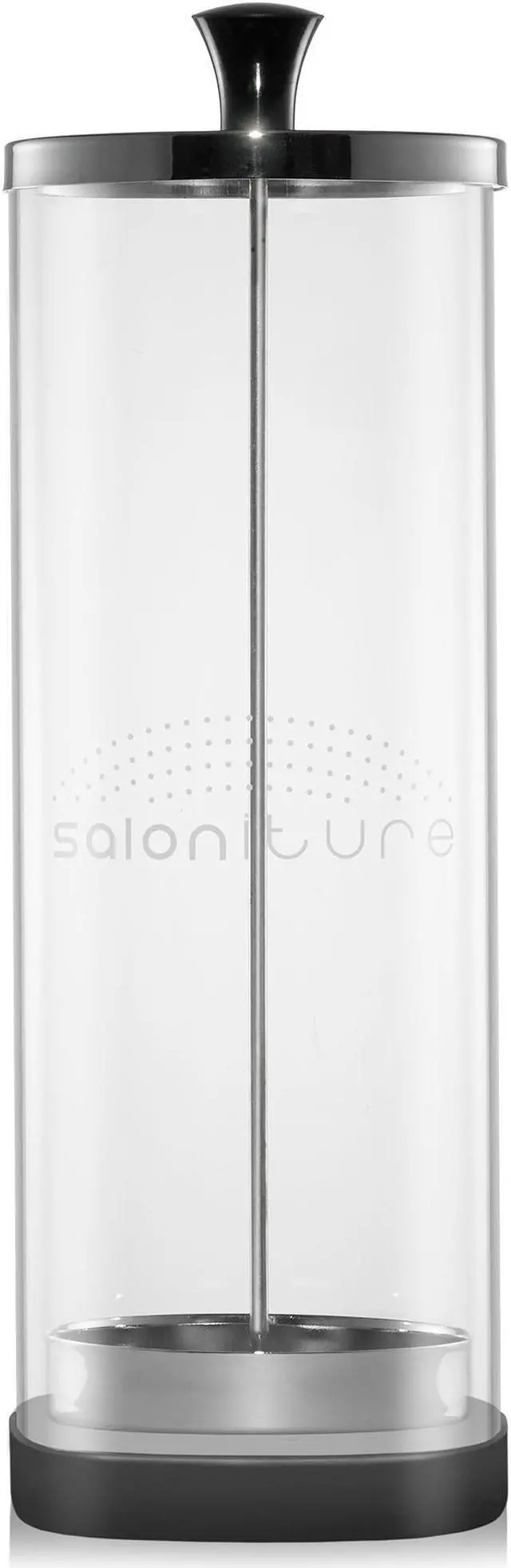 Alt view image 2 of 7 - Saloniture Glass Disinfectant Jar - Tall Container for Disinfecting, Sanitizing and Sterilizing Barber, Salon, Nail Tools and Supplies - 61 oz
