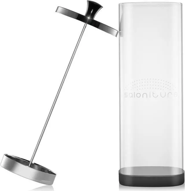 Alt view image 3 of 7 - Saloniture Glass Disinfectant Jar - Tall Container for Disinfecting, Sanitizing and Sterilizing Barber, Salon, Nail Tools and Supplies - 61 oz