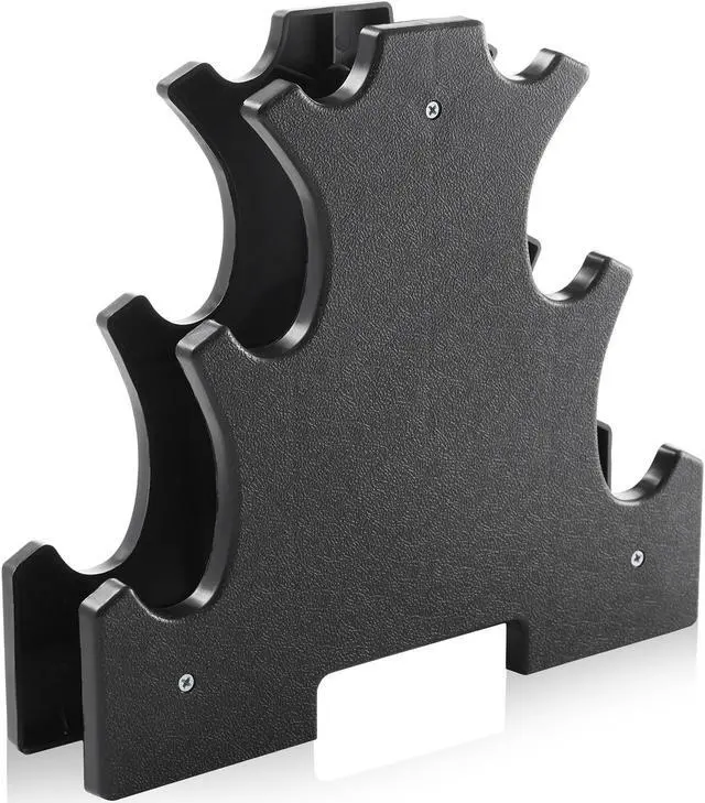 Alt view image 4 of 6 - Philosophy Gym Neoprene Dumbbell Hand Weights with Stand, 20 lbs (2 lb, 3 lb, 5 lb Pairs)