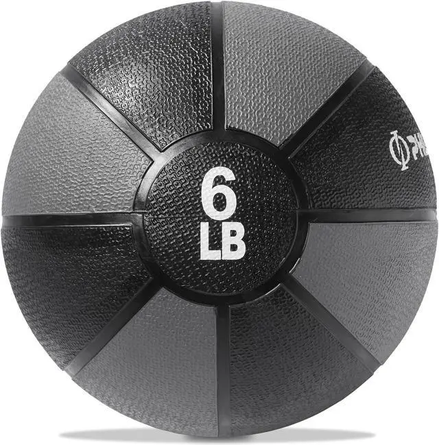 Alt view image 2 of 6 - Philosophy Gym Medicine Ball, 6 LB - Weighted Fitness Non-Slip Ball