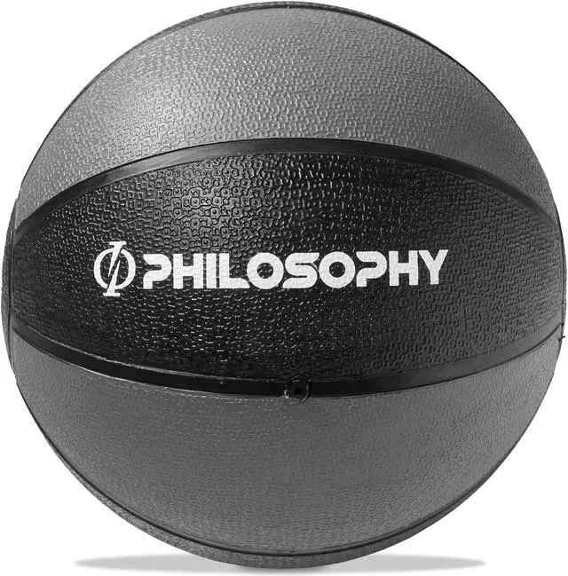 Alt view image 3 of 6 - Philosophy Gym Medicine Ball, 6 LB - Weighted Fitness Non-Slip Ball