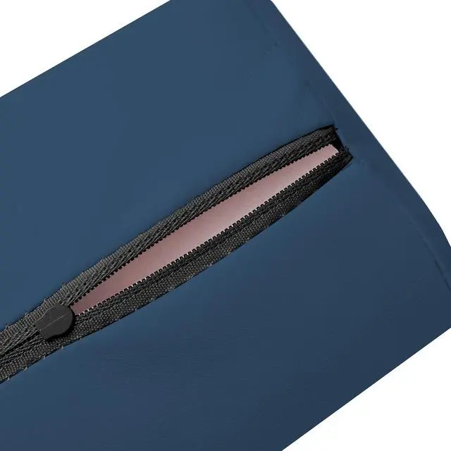 Alt view image 4 of 6 - Saloniture Half Round Neck Massage Table Bolster Pillow Pad - 13 x 6 x 3 Inch - Blue