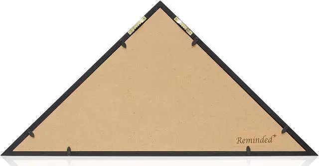 Alt view image 5 of 6 - Reminded Military Burial Flag Display Case, Solid Wood Black Finish