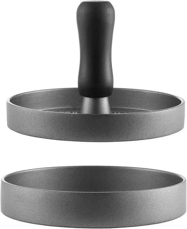 Alt view image 3 of 5 - Pure Grill Burger Press - Aluminum BBQ Patty Maker with 100 Wax Papers for Grilling Hamburger Patties
