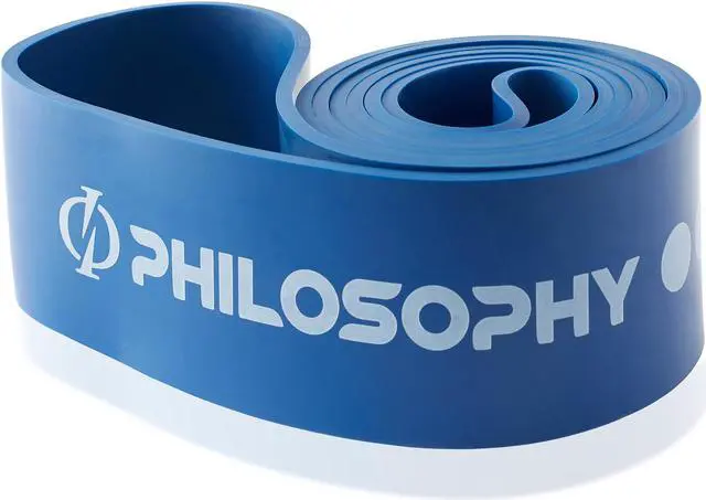 Main image of Philosophy Gym Pull Up Assist Band - 2-1/2" (175-230 lbs), Blue - Resistance Power Loop Exercise Band