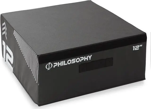 Alt view image 2 of 6 - Philosophy Gym 12" Soft Foam Plyometric Box - Jumping Plyo Box for Training and Conditioning