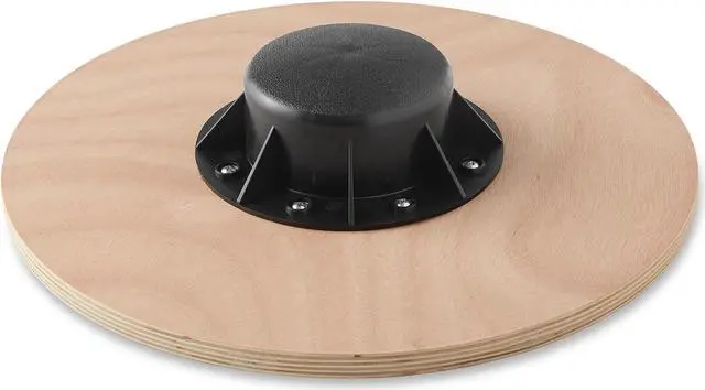 Alt view image 3 of 6 - Philosophy Gym Wobble Board - Round Wooden Balance Board - Exercise Balance Trainer