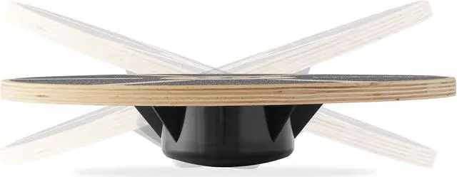 Alt view image 5 of 6 - Philosophy Gym Wobble Board - Round Wooden Balance Board - Exercise Balance Trainer