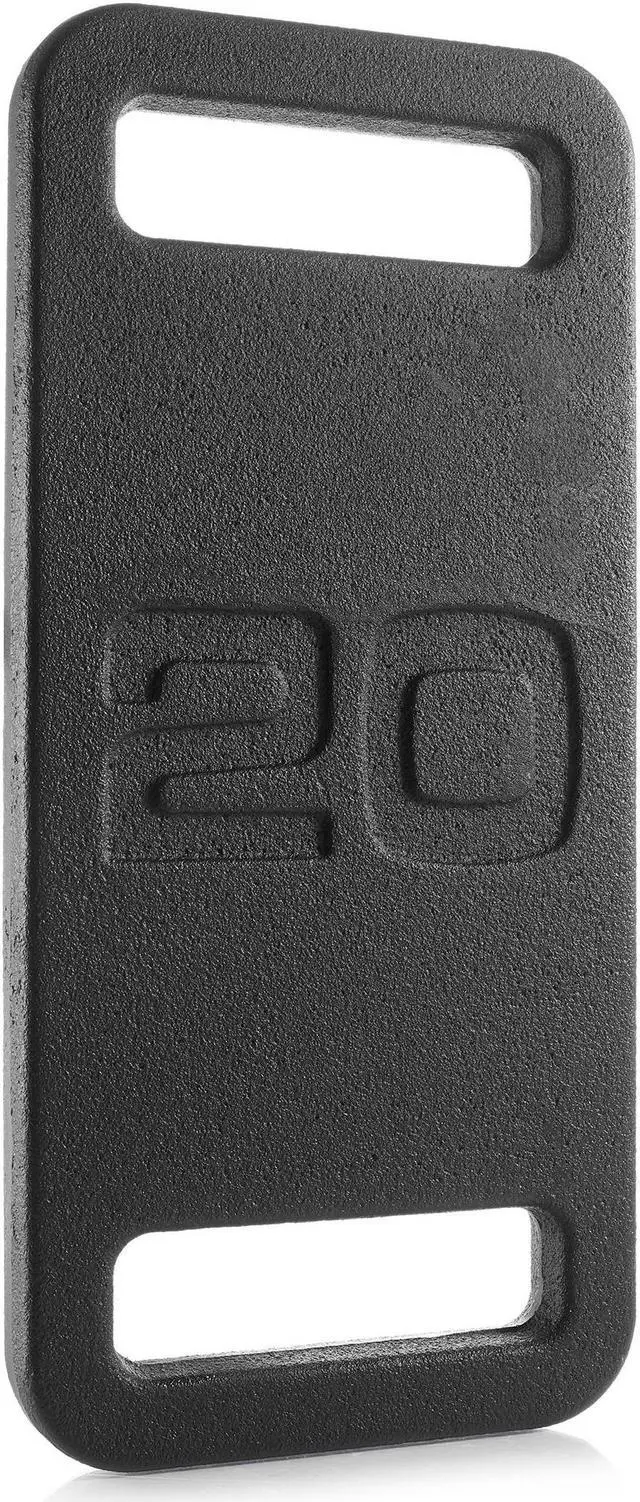 Main image of Philosophy Gym Cast Iron Ruck Weight - 20 LB Weighted Fitness Plate with Handle